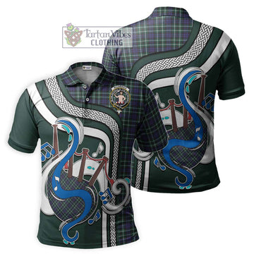 Allardice Tartan Polo Shirt with Epic Bagpipe Style