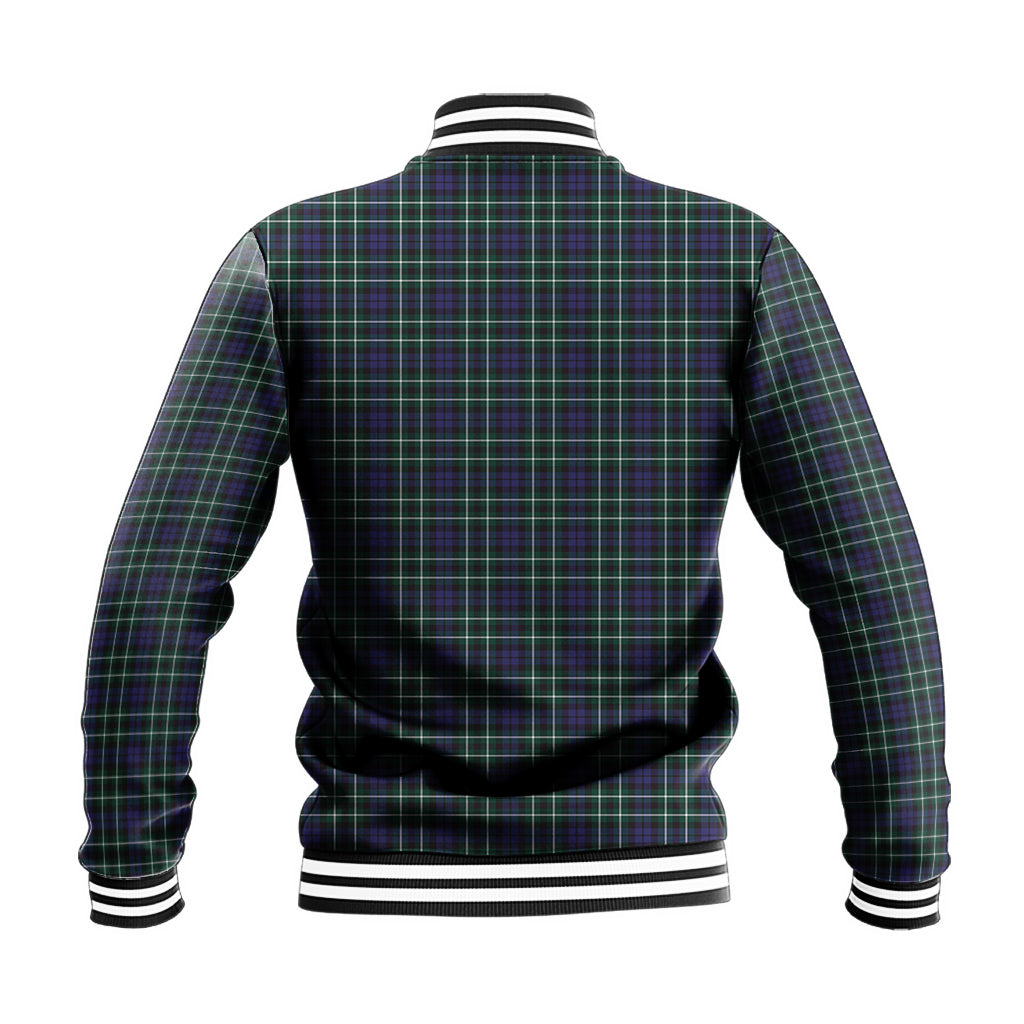 Allardice Tartan Baseball Jacket with Family Crest - Tartan Vibes Clothing