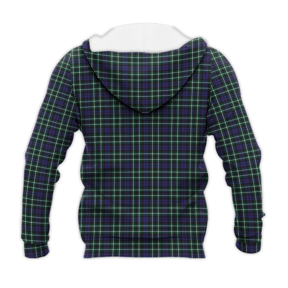 Allardice Tartan Knitted Hoodie - Tartanvibesclothing