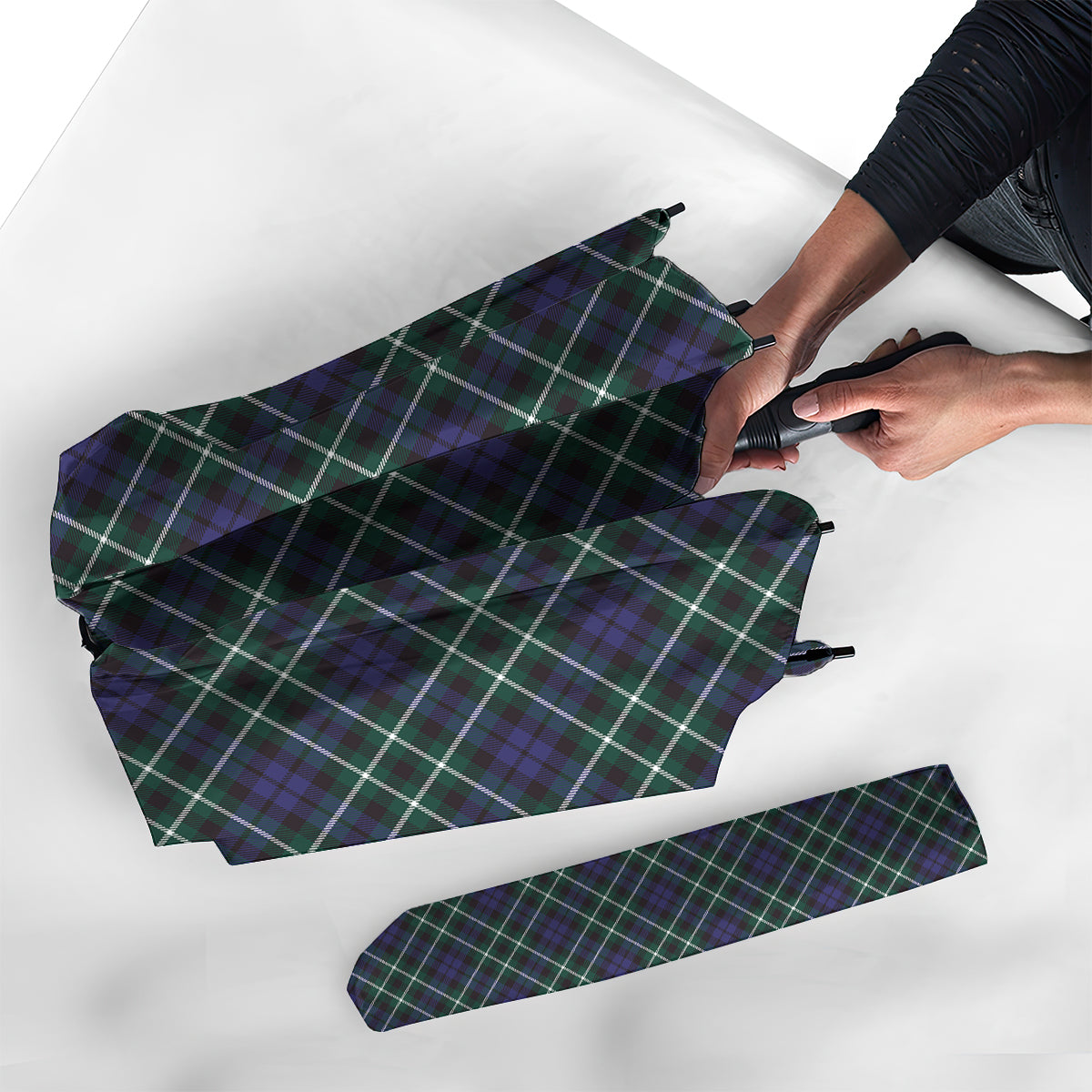 Allardice Tartan Umbrella - Tartanvibesclothing