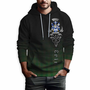Alleet Irish Clan Hoodie with Coat of Arms Erin Go Bragh Celtic Inspired Pullover Hoodie - Tartan Vibes Clothing