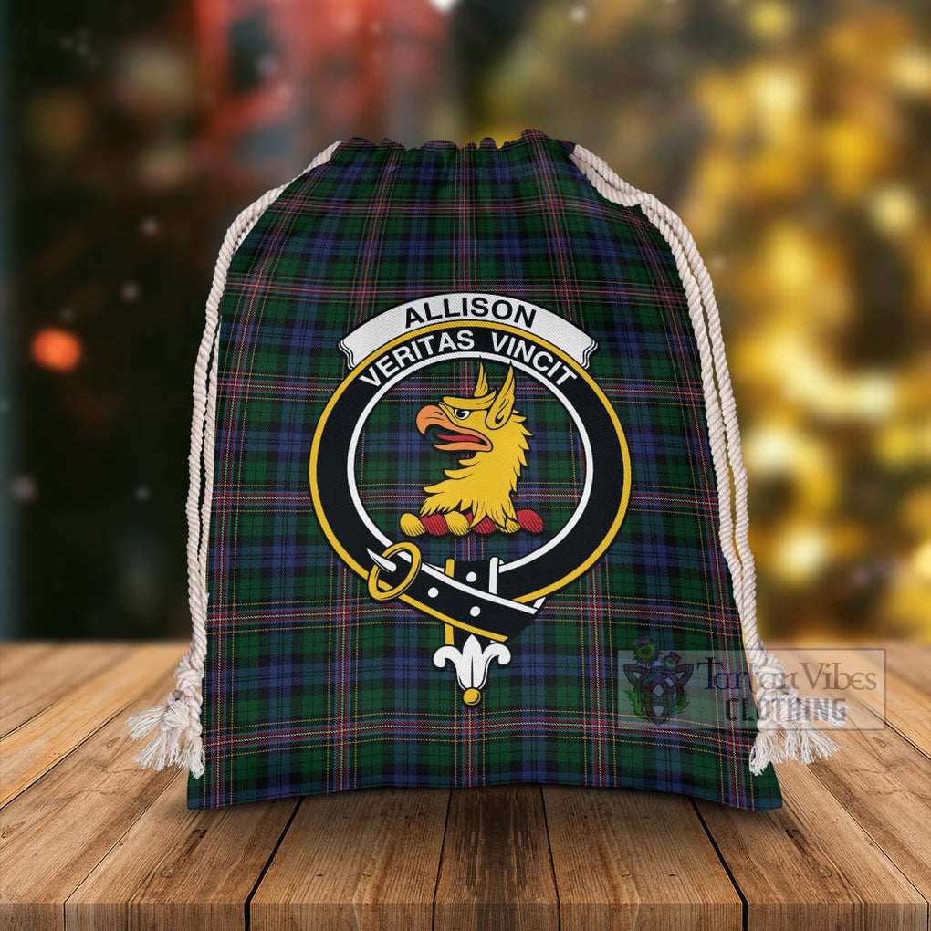 Tartan Vibes Clothing Allison Tartan Christmas Santa's Bag with Family Crest