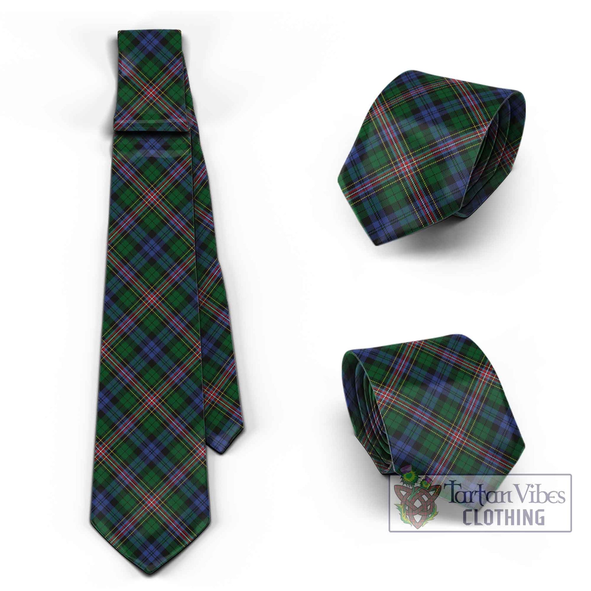 Tartan Vibes Clothing Allison Tartan Classic Necktie Cross Style