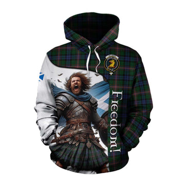 Allison Crest Tartan Cotton Hoodie Inspired by the Freedom of Scottish Warrior