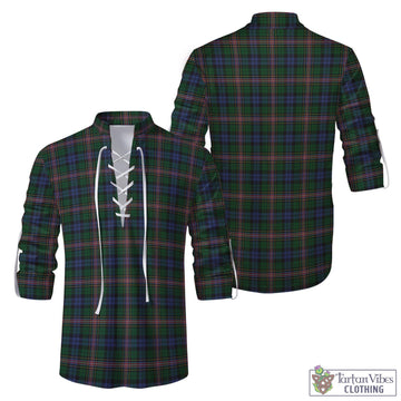 Allison Tartan Men's Scottish Traditional Jacobite Ghillie Kilt Shirt