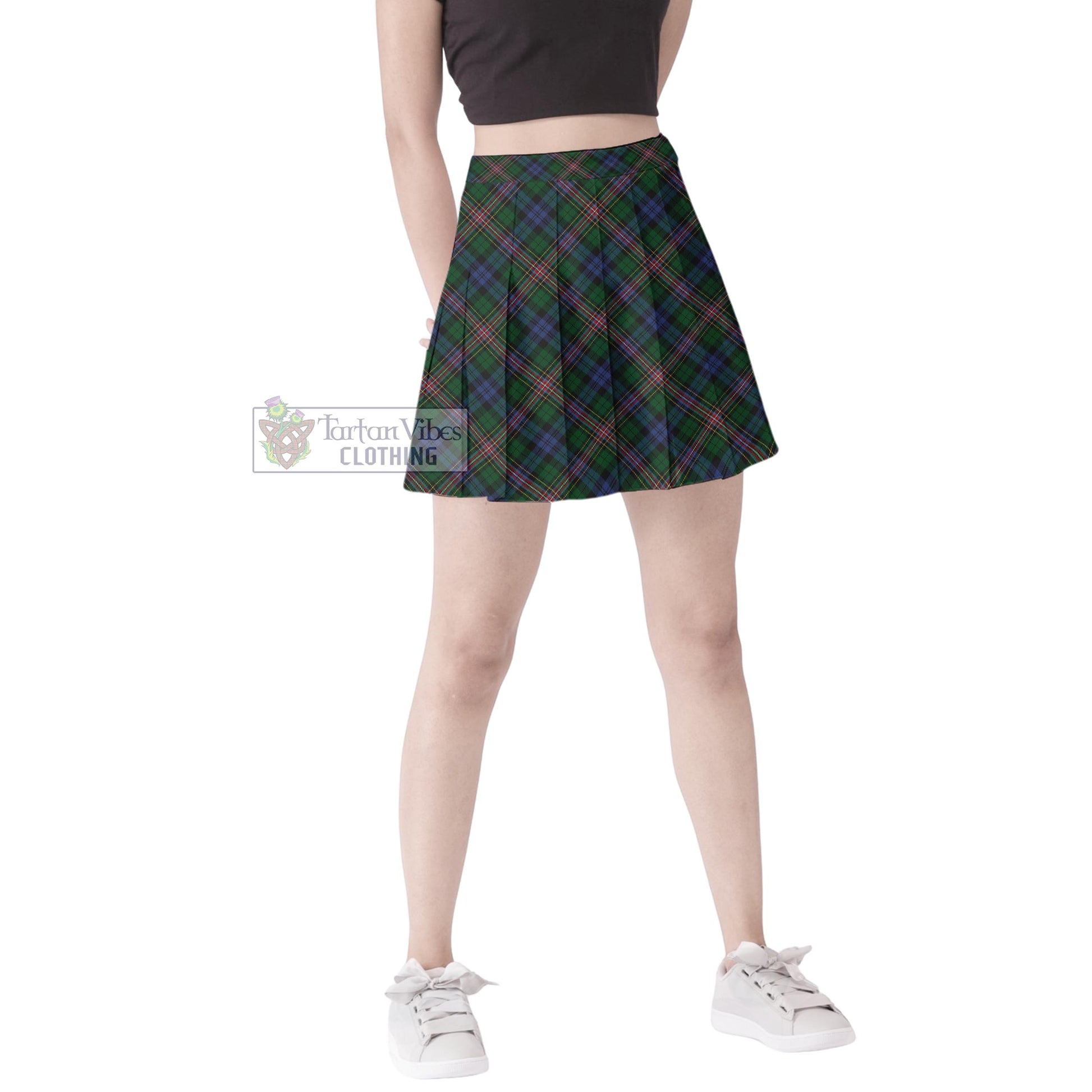 Tartan Vibes Clothing Allison Tartan Women's Plated Mini Skirt