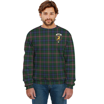 Allison Tartan Sweatshirt with Family Crest