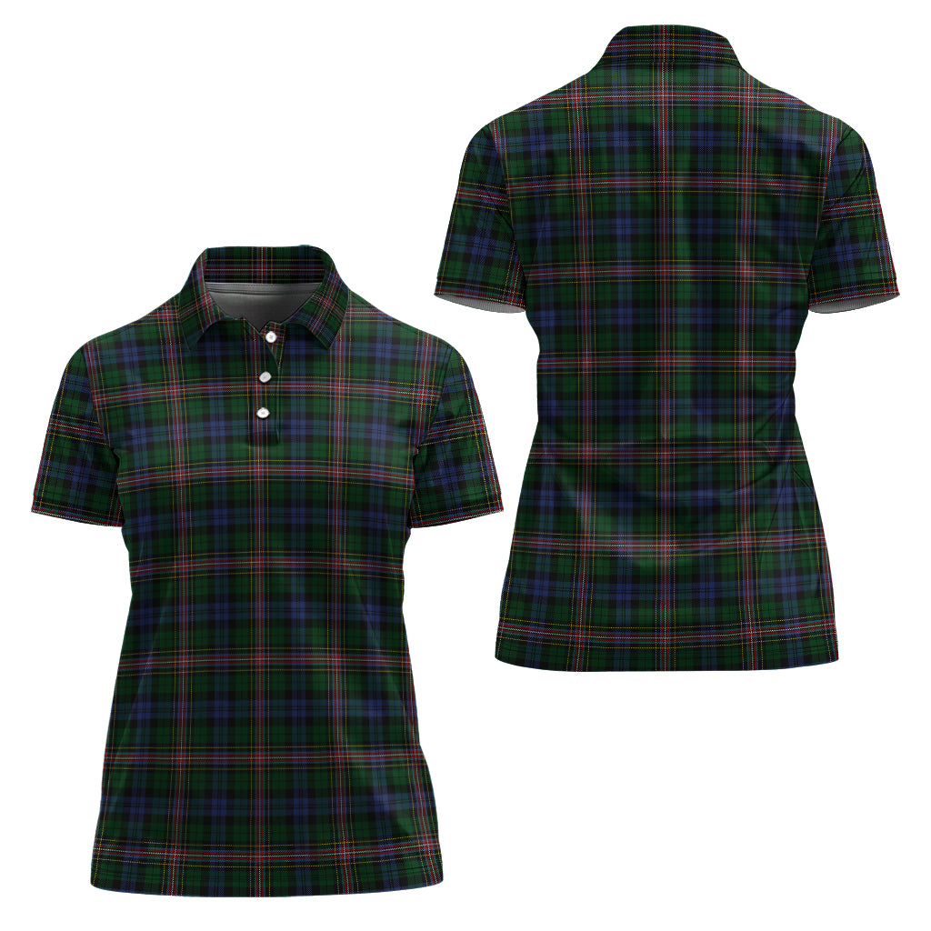 Allison Tartan Polo Shirt For Women Women - Tartanvibesclothing