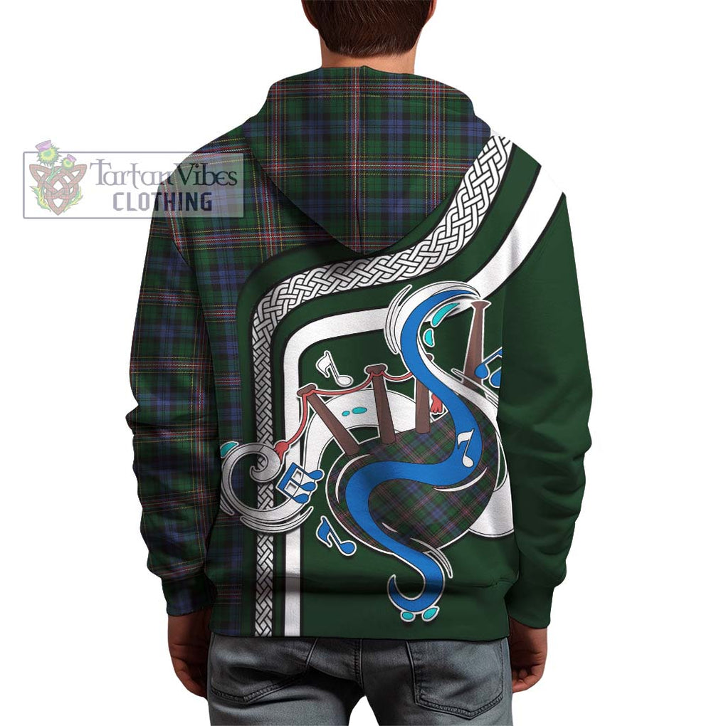 Allison Tartan Hoodie with Epic Bagpipe Style - Tartanvibesclothing Shop