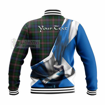 Allison Tartan Baseball Jacket with Family Crest Scotland Patriotic Style