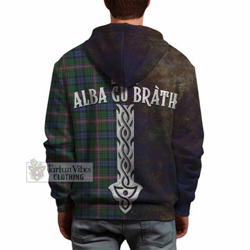 Allison Tartan Family Crest Hoodie Alba Gu Brath Be Brave Lion Ancient Style - Tartan Vibes Clothing
