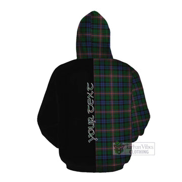 Allison Tartan Cotton Hoodie with Family Crest and Half Of Me Style