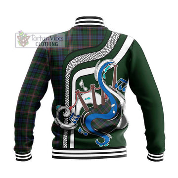 Allison Tartan Baseball Jacket with Epic Bagpipe Style