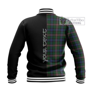 Allison Tartan Baseball Jacket with Family Crest and Half Of Me Style