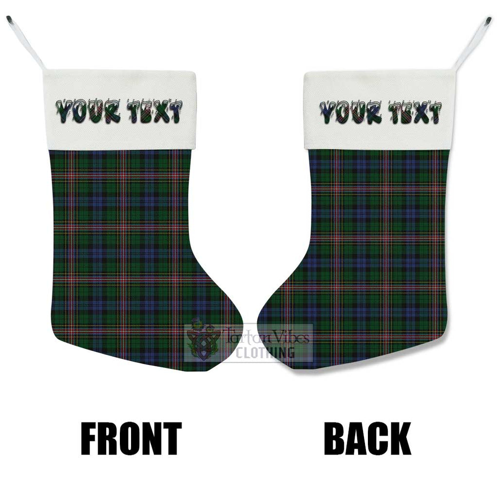 Tartan Vibes Clothing Allison Tartan Christmas Stocking with Personalized Text