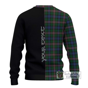 Allison Tartan Ugly Sweater with Family Crest and Half Of Me Style