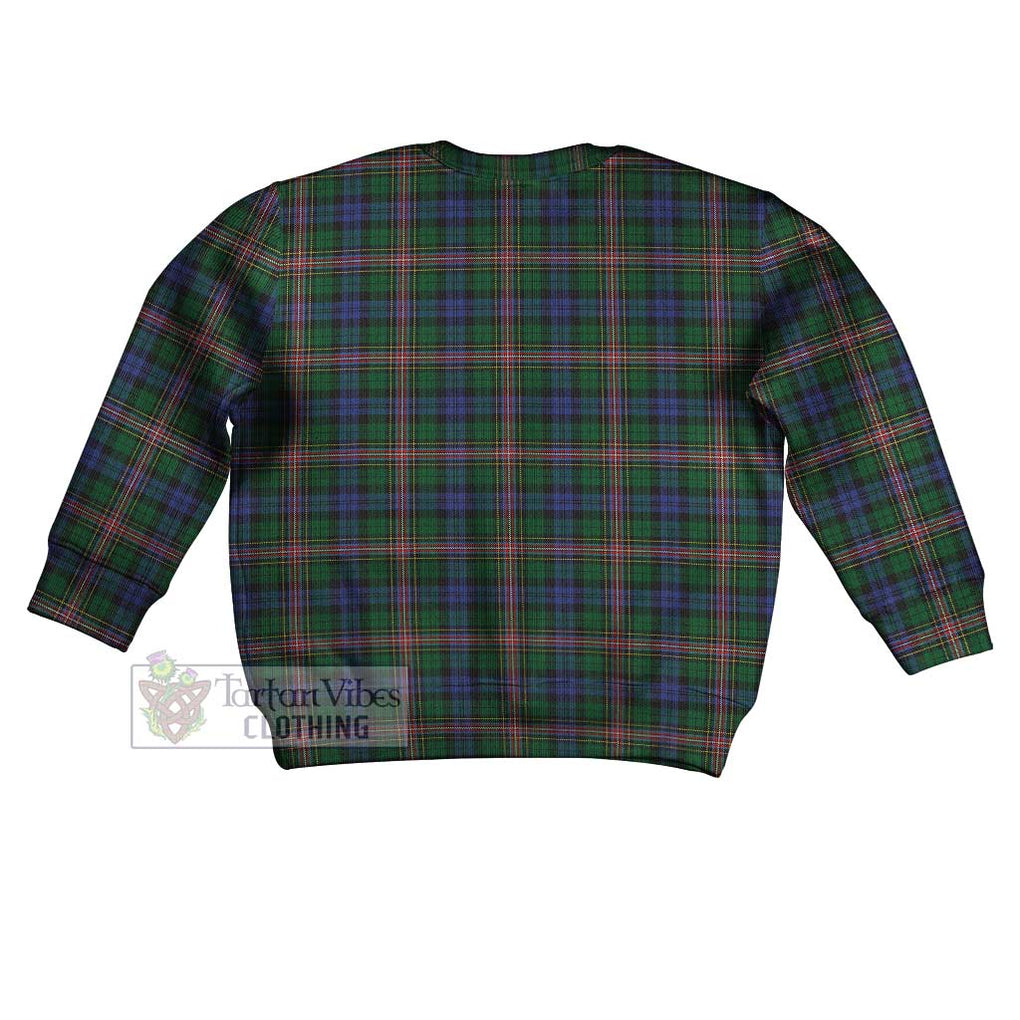 Tartan Vibes Clothing Allison Tartan Kid Ugly Sweater with Family Crest