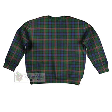 Allison Tartan Kid Ugly Sweater with Family Crest