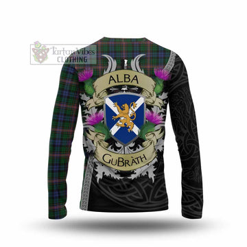 Allison Tartan Family Crest Long Sleeve T-Shirt Lion Rampant Royal Thistle Shield Celtic Inspired - Tartan Vibes Clothing