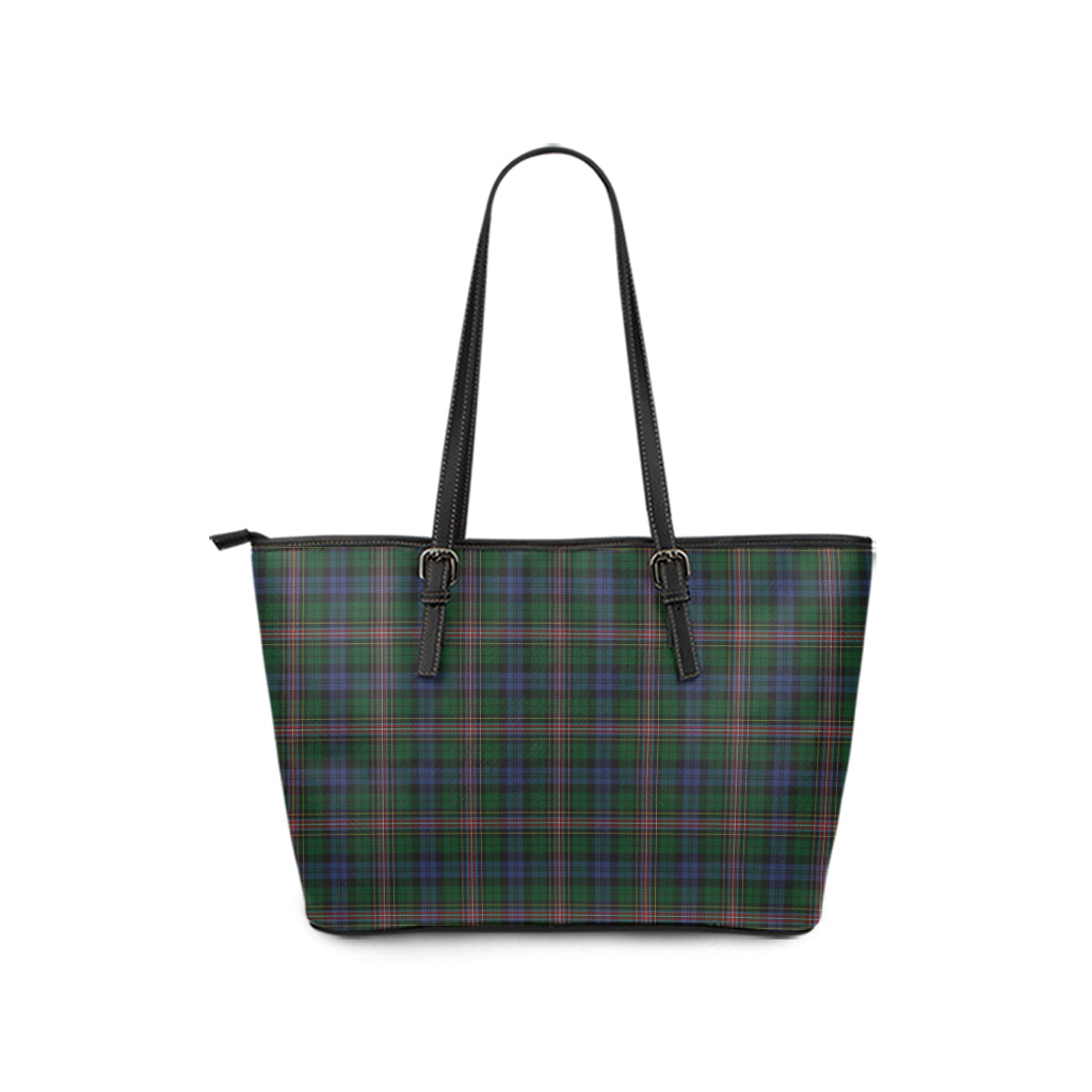 Allison Tartan Leather Tote Bag - Tartanvibesclothing