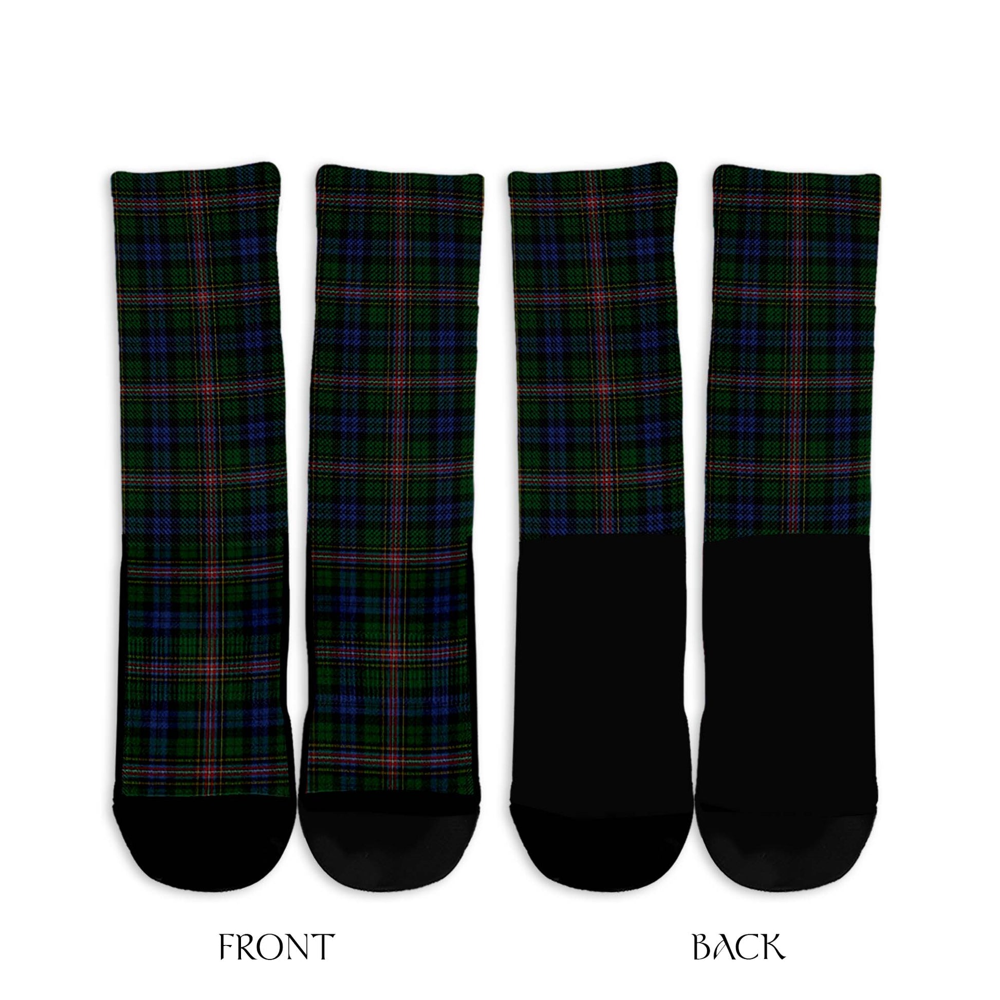 Allison Tartan Crew Socks - Tartanvibesclothing