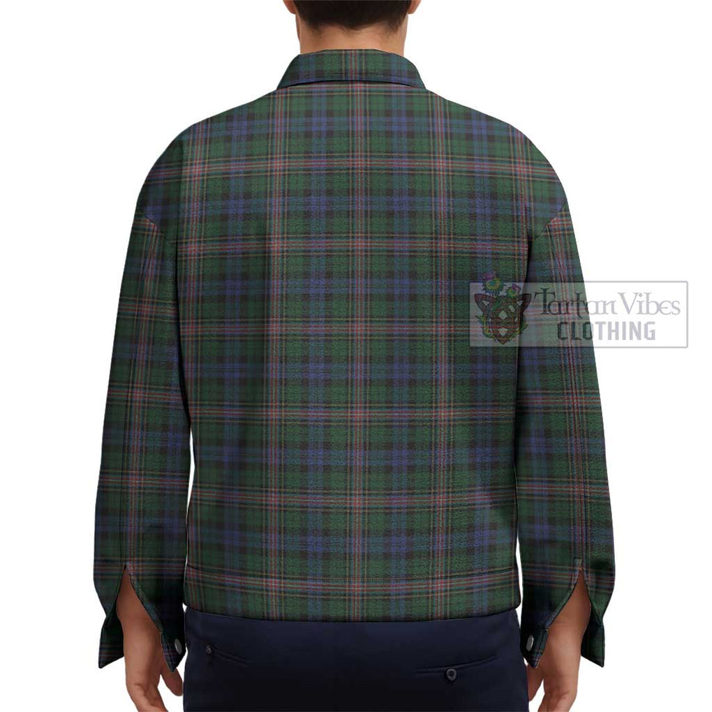 Allison Tartan Unisex Lapel Cotton Jacket - Tartan Vibes Clothing