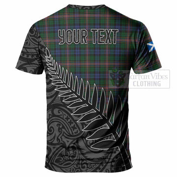 Allison Crest Tartan T-Shirt with New Zealand Silver Fern Half Style