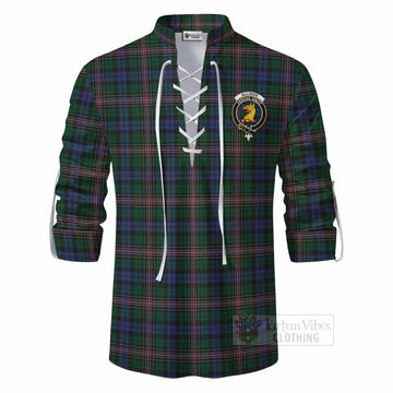 Allison Tartan Ghillie Kilt Shirt with Family Crest DNA In Me Style