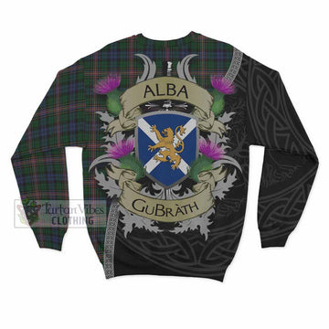 Allison Tartan Family Crest Sweatshirt Lion Rampant Royal Thistle Shield Celtic Inspired - Tartan Vibes Clothing
