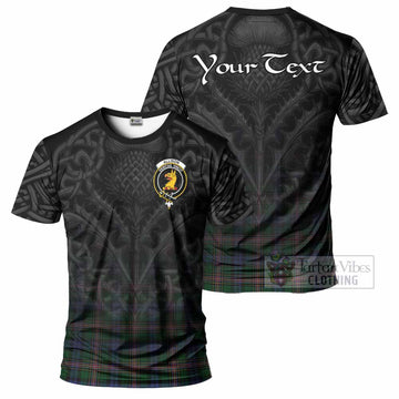 Allison Tartan T-Shirt with Family Crest Celtic Thistle Vibes