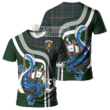 Allison Tartan T-Shirt with Epic Bagpipe Style