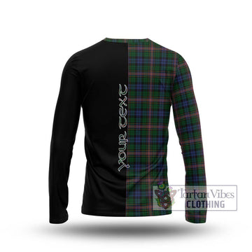 Allison Tartan Long Sleeve T-Shirt with Family Crest and Half Of Me Style