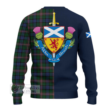 Allison Tartan Ugly Sweater with Scottish Lion Royal Arm Half Style