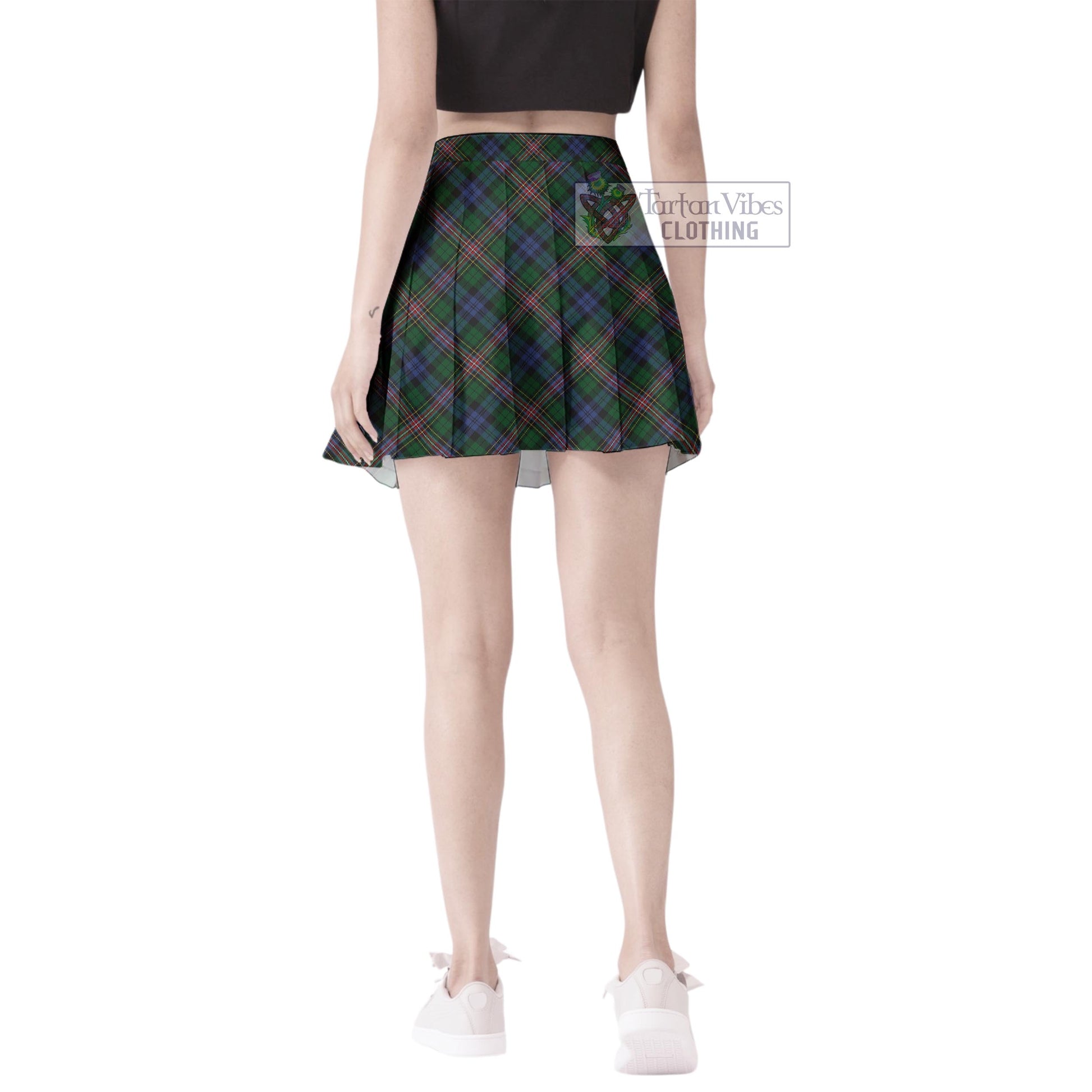 Tartan Vibes Clothing Allison Tartan Women's Plated Mini Skirt