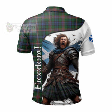 Allison Crest Tartan Polo Shirt Inspired by the Freedom of Scottish Warrior