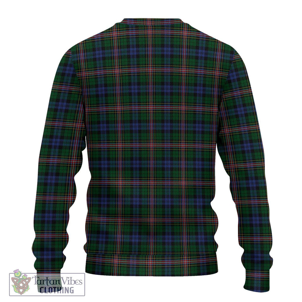 Allison Tartan Knitted Sweater with Family Crest DNA In Me Style - Tartanvibesclothing Shop