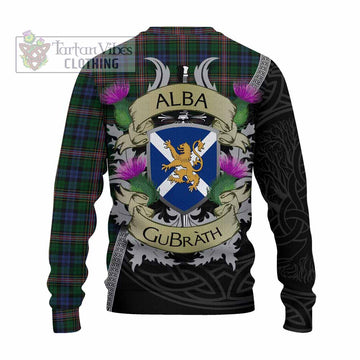 Allison Tartan Family Crest Knitted Sweater Lion Rampant Royal Thistle Shield Celtic Inspired - Tartan Vibes Clothing
