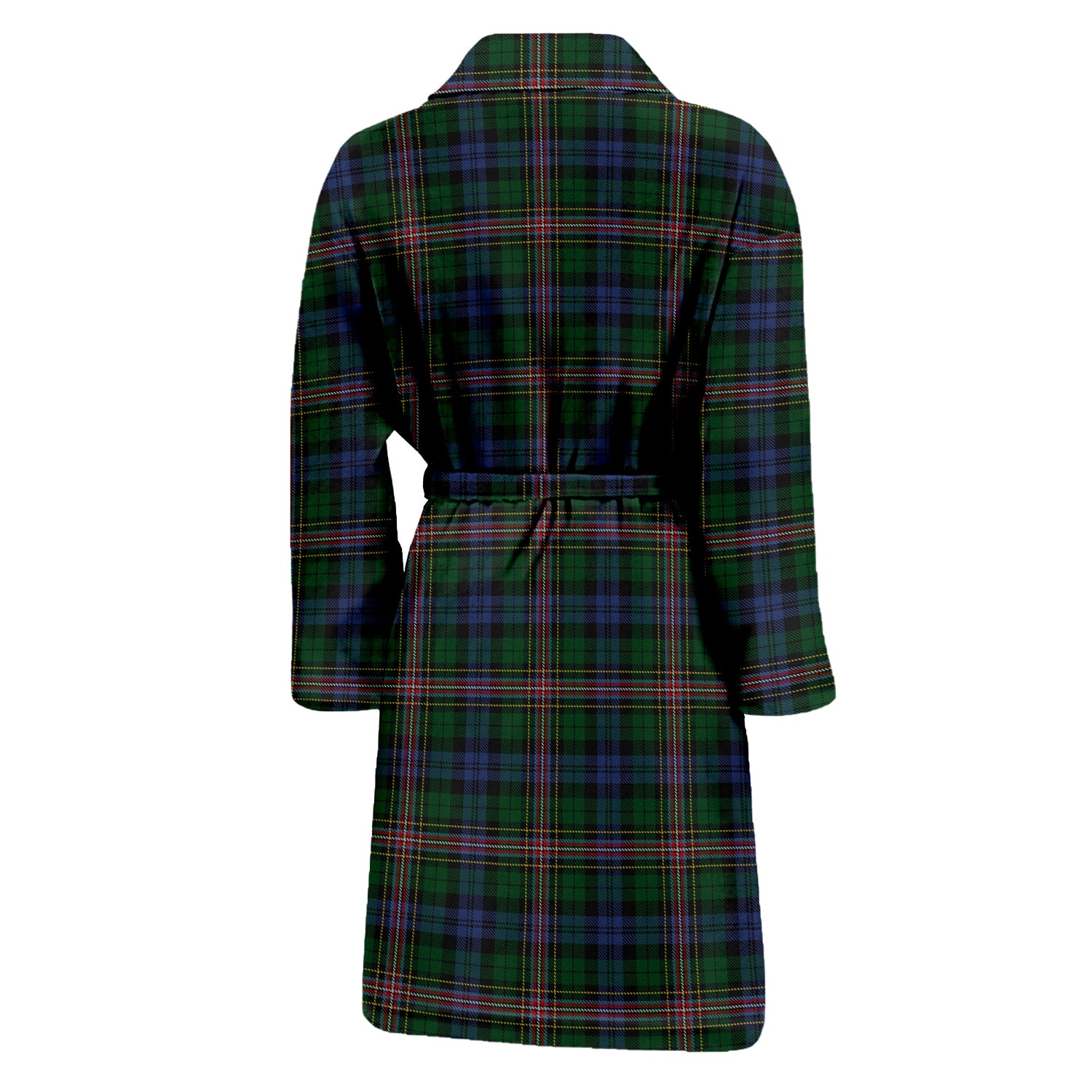 Allison Tartan Bathrobe with Family Crest - Tartan Vibes Clothing