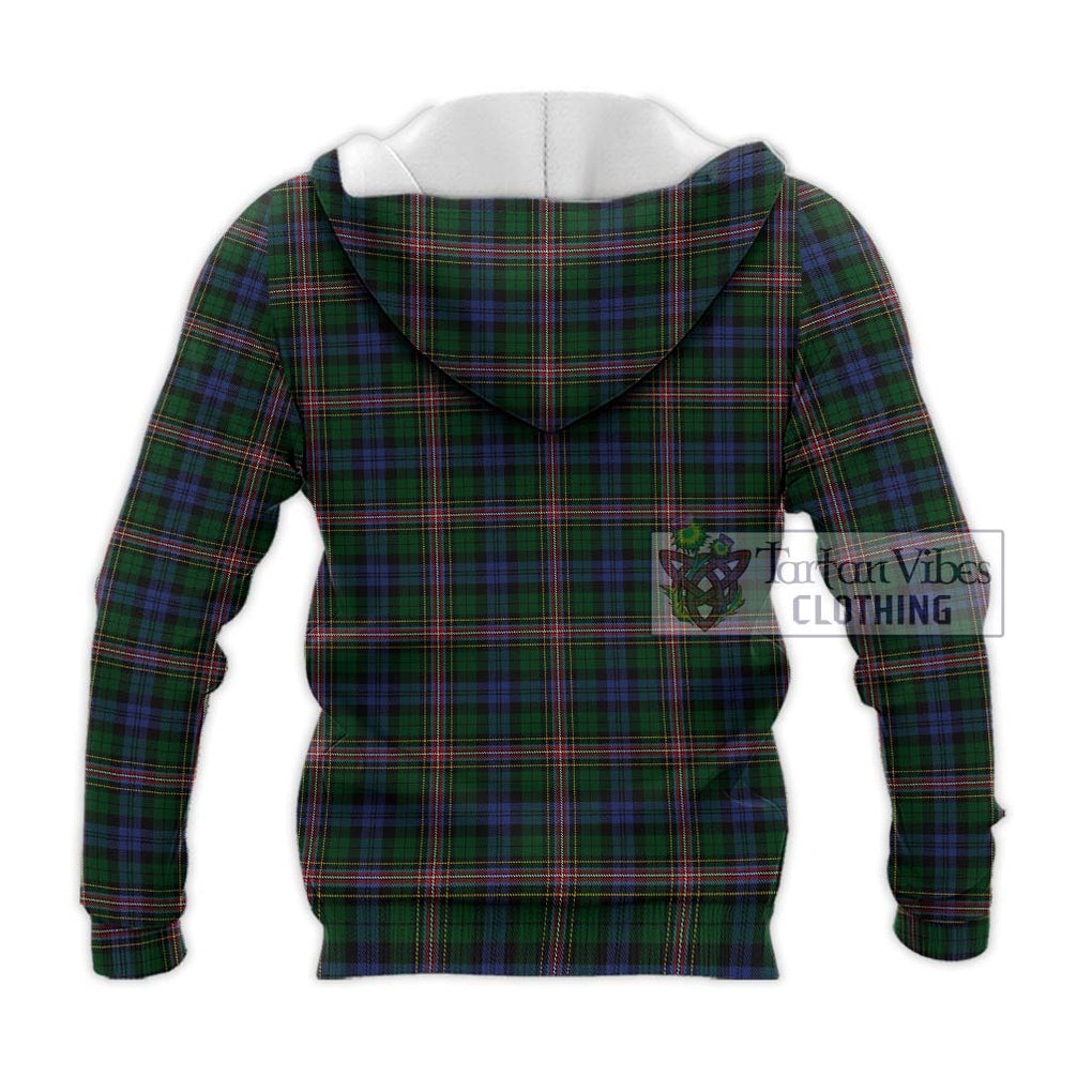 Allison Tartan Knitted Hoodie with Family Crest DNA In Me Style - Tartanvibesclothing Shop