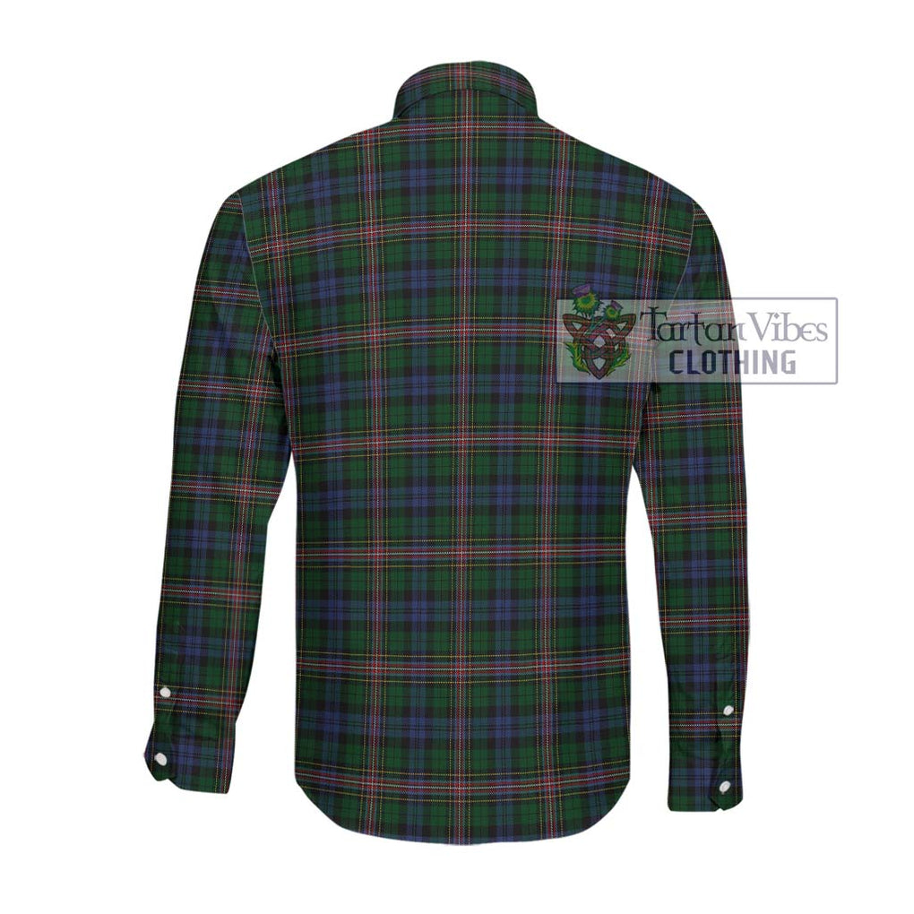 Allison Tartan Long Sleeve Button Shirt with Family Crest DNA In Me Style - Tartanvibesclothing Shop