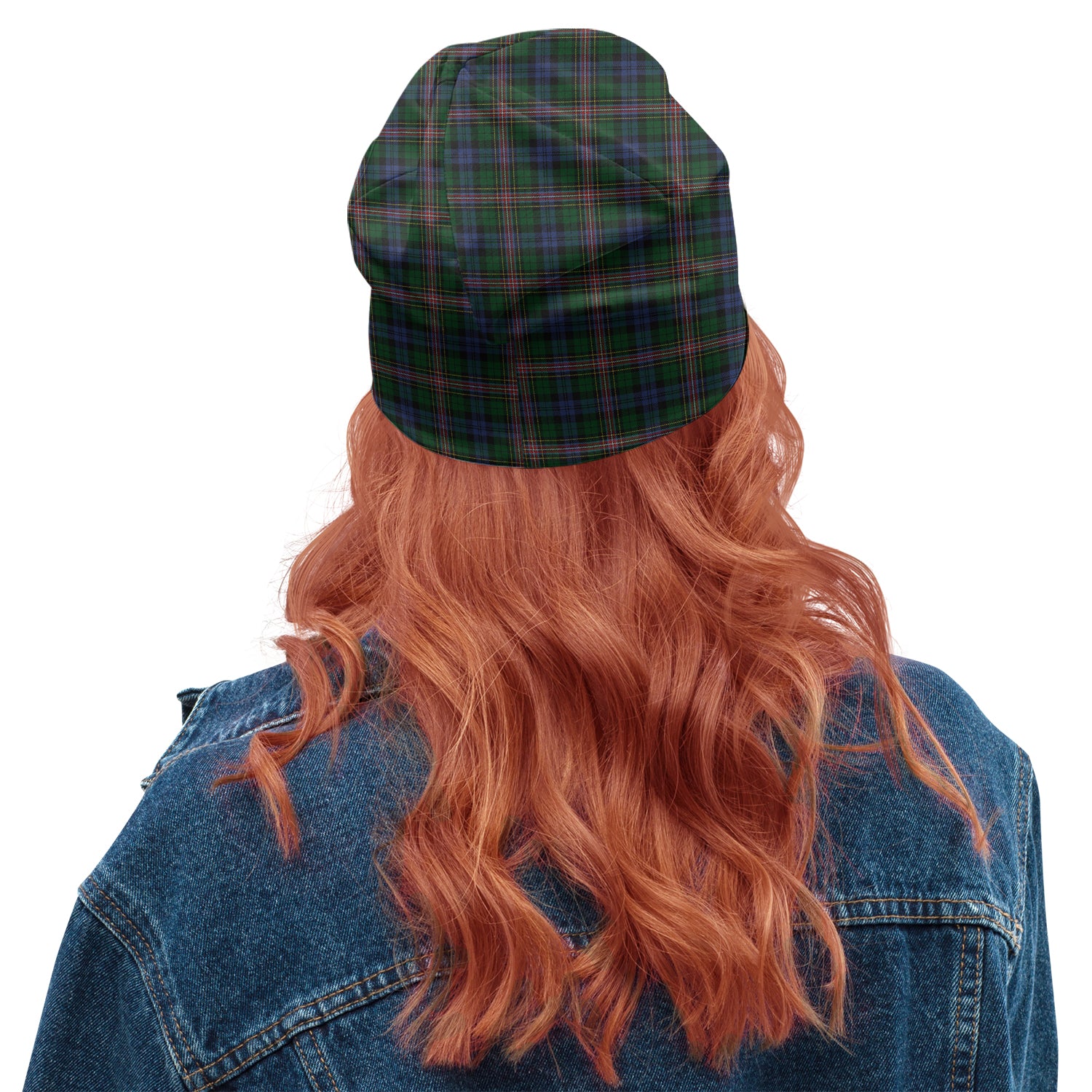 Allison Tartan Beanies Hat with Family Crest - Tartan Vibes Clothing