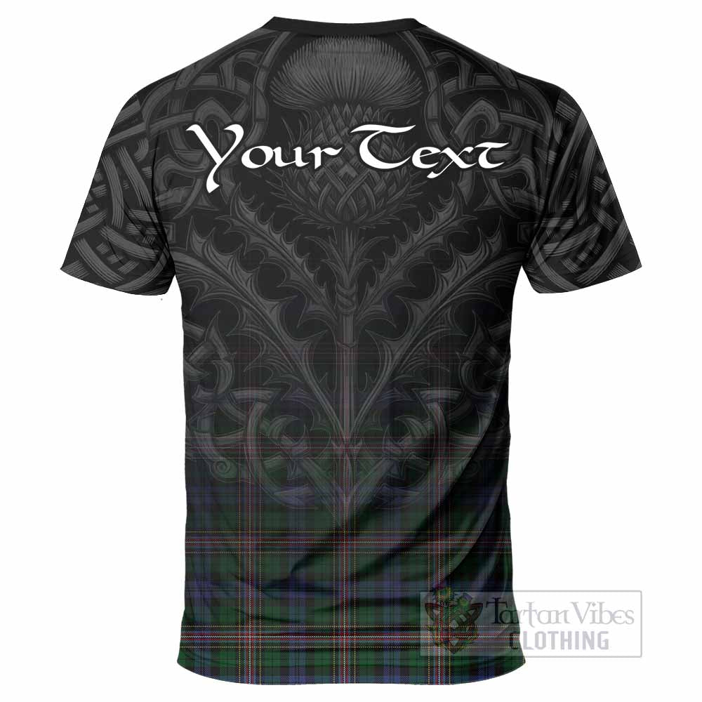 Tartan Vibes Clothing Allison Tartan T-Shirt with Family Crest Celtic Thistle Vibes