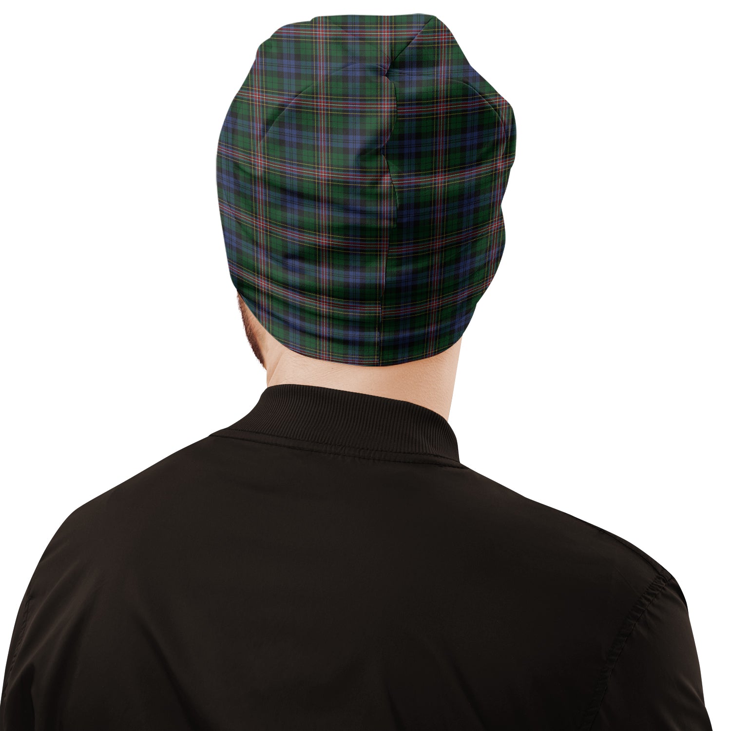 Allison Tartan Beanies Hat with Family Crest - Tartan Vibes Clothing