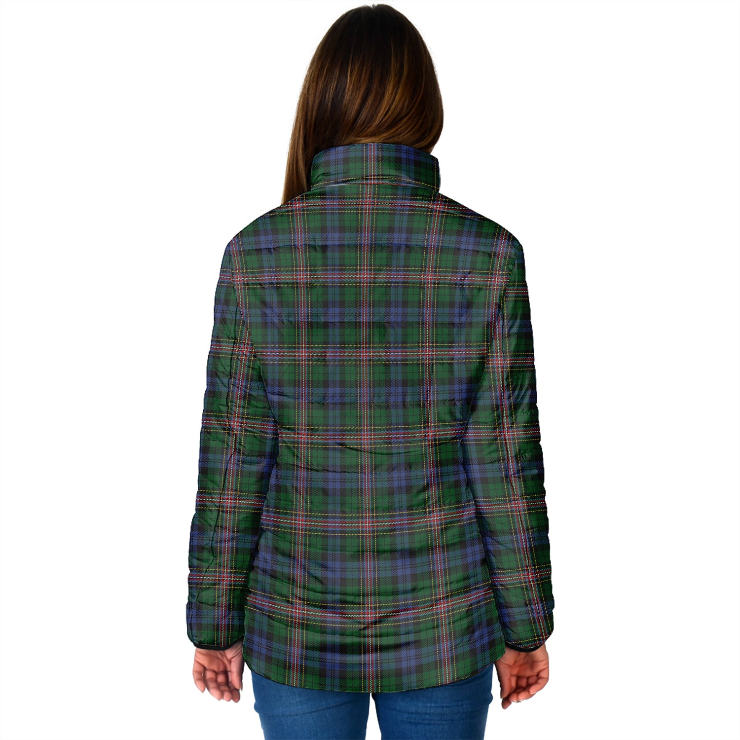 Allison Tartan Padded Jacket - Tartanvibesclothing