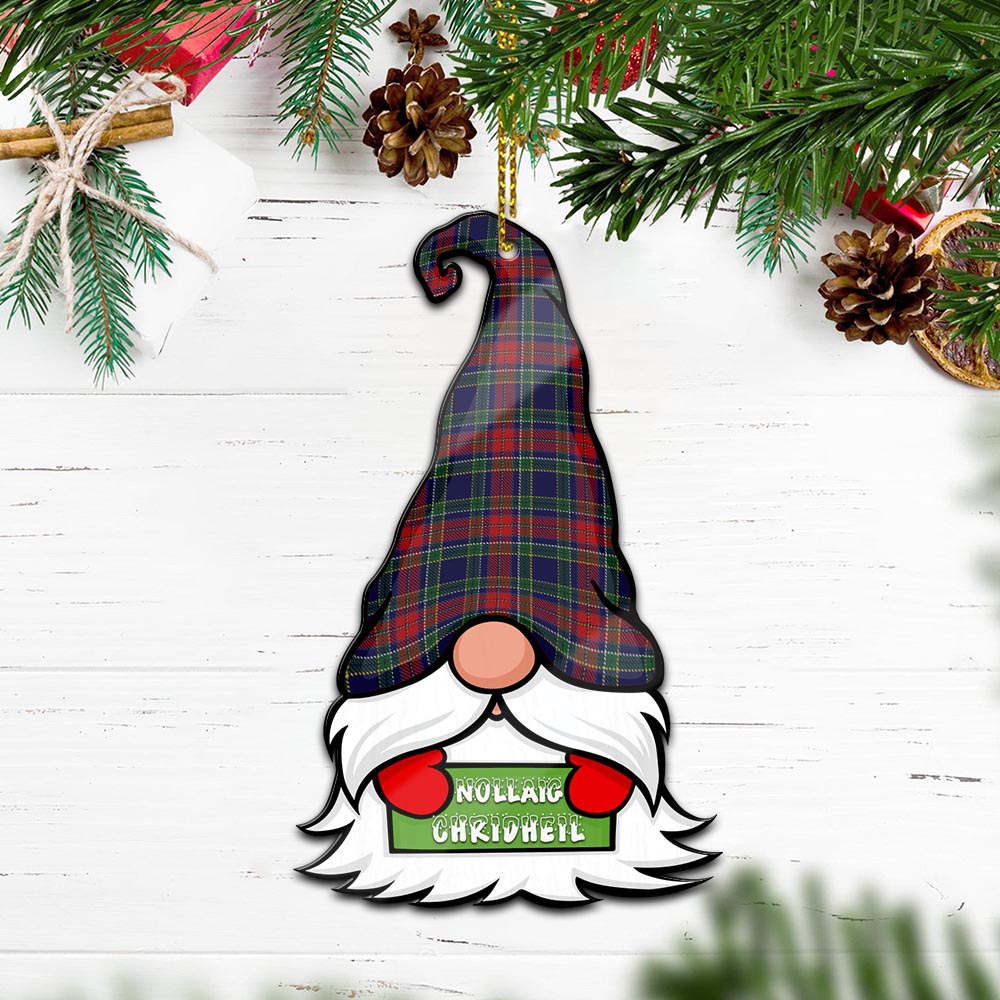 Allison Red Gnome Christmas Ornament with His Tartan Christmas Hat - Tartan Vibes Clothing