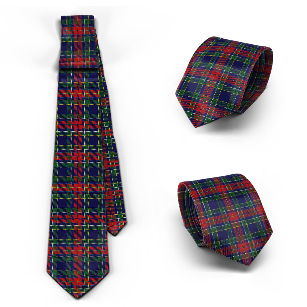 Allison Red Tartan Classic Necktie Necktie One Size - Tartan Vibes Clothing