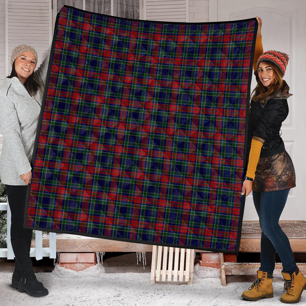 Allison Red Tartan Quilt - Tartanvibesclothing