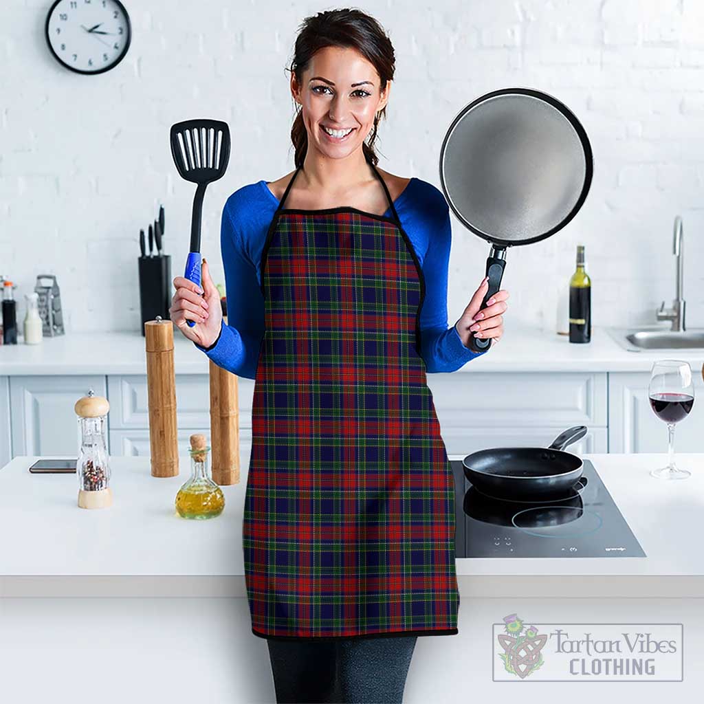 Allison Red Tartan Apron Black S 38x47 cm - Tartan Vibes Clothing