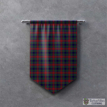 Allison Red Tartan Gonfalon, Tartan Banner