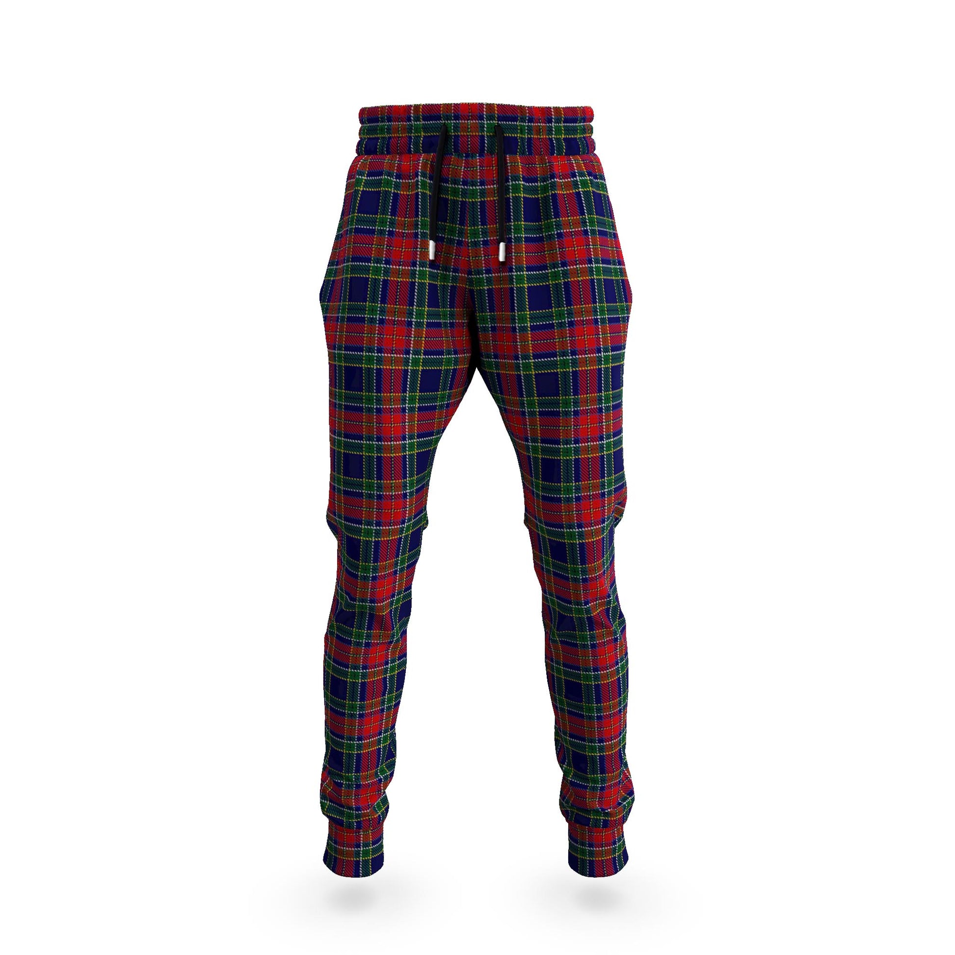 Allison Red Tartan Joggers Pants 5XL - Tartan Vibes Clothing